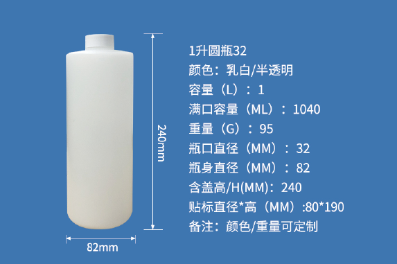 1升圆瓶32